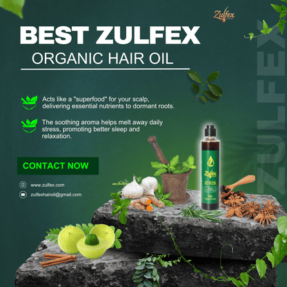 Zulfex hair oil – Your lost confidence will now return.
