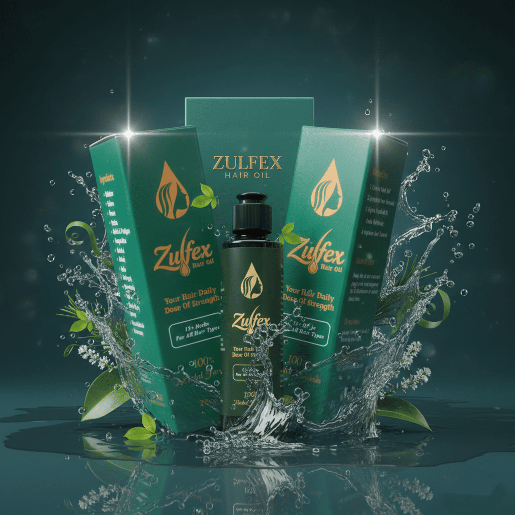Zulfix Advanced Herbal Hair Oil – For Hair Fall Control & Rapid Growth