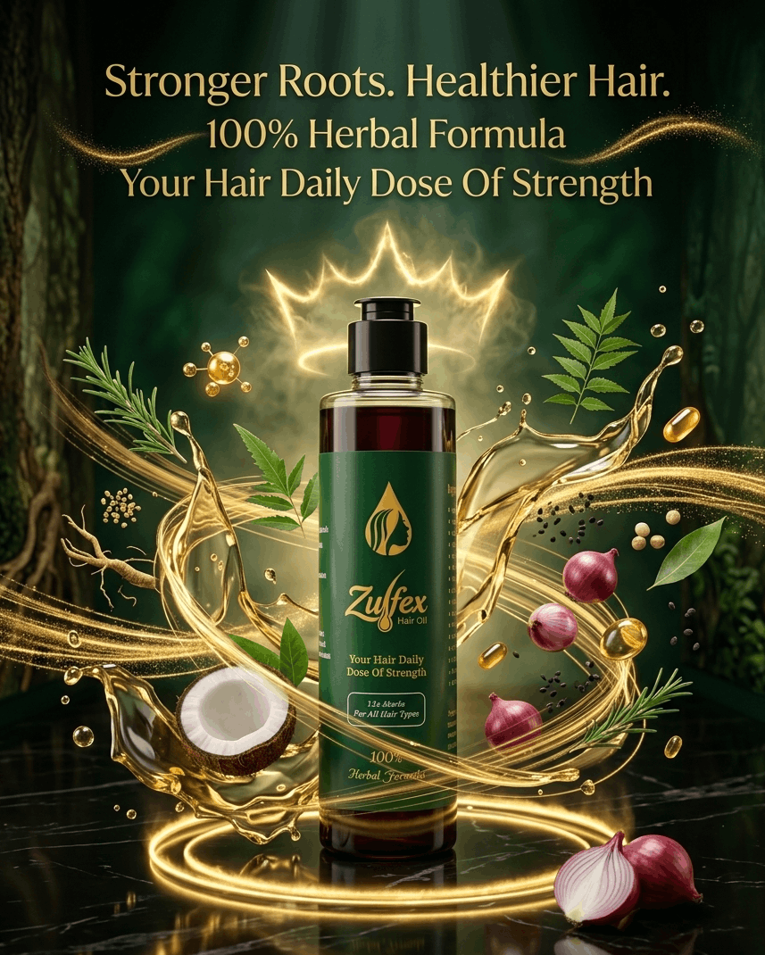 Zulfex hair oil – Your lost confidence will now return.